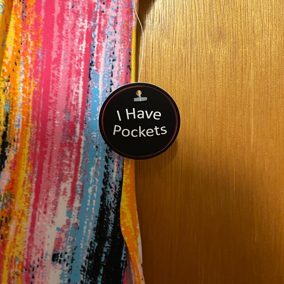 B Famous Multicolored maxi Dress - Picture 4 of 4